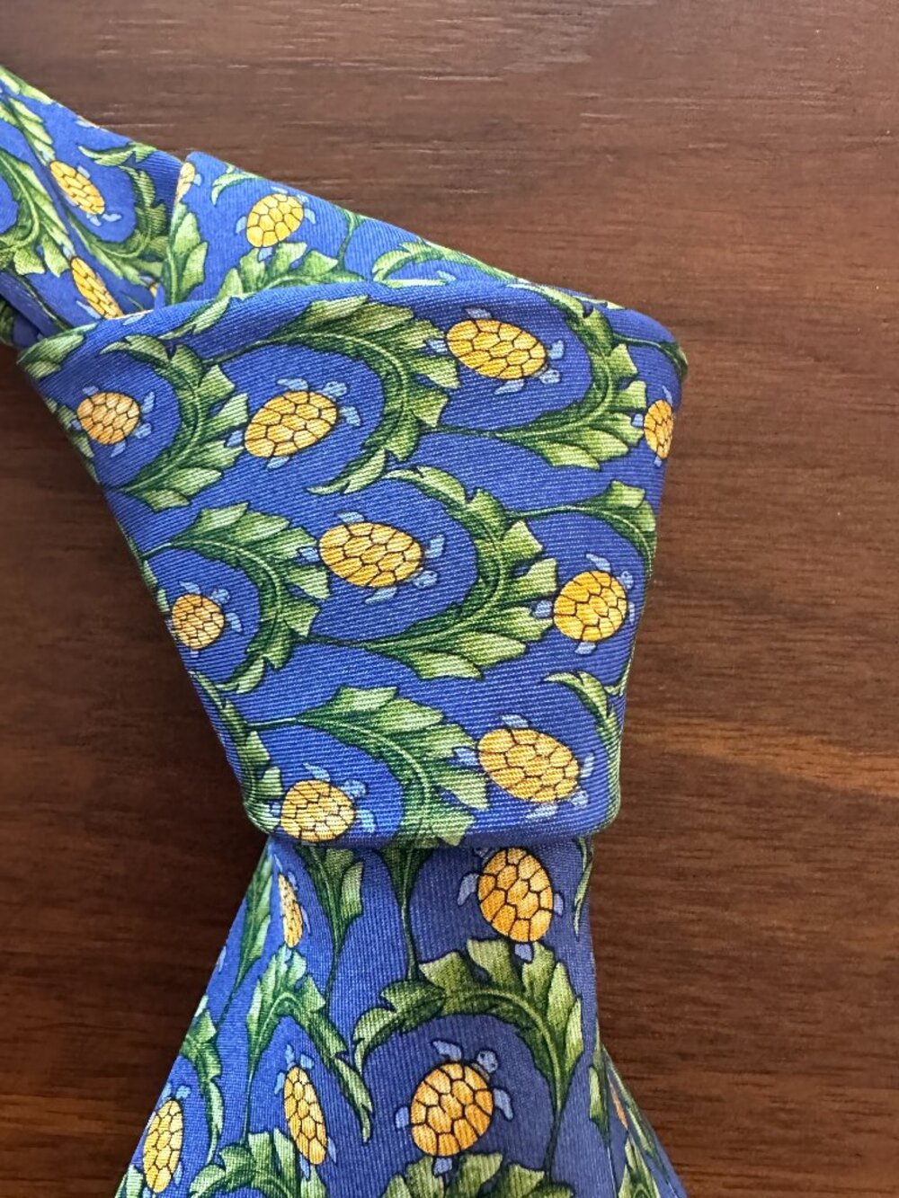 Thomas Pink Blue Red Floral Silk Tie